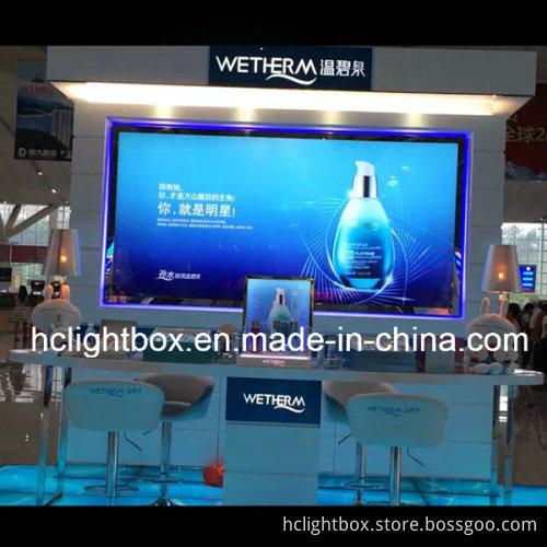 Aluminum Advertising Lightbox Indoor LED Backlit Sign